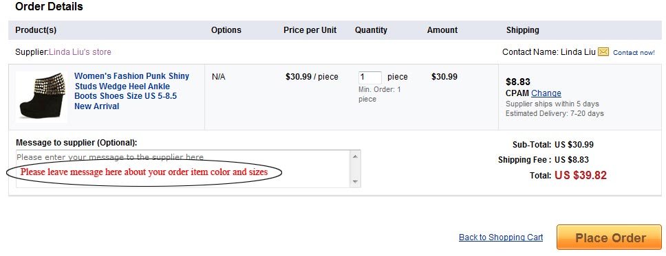 About-order-size-and-color