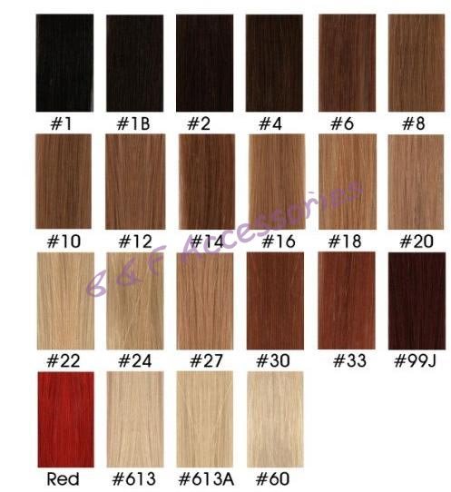 hair color card