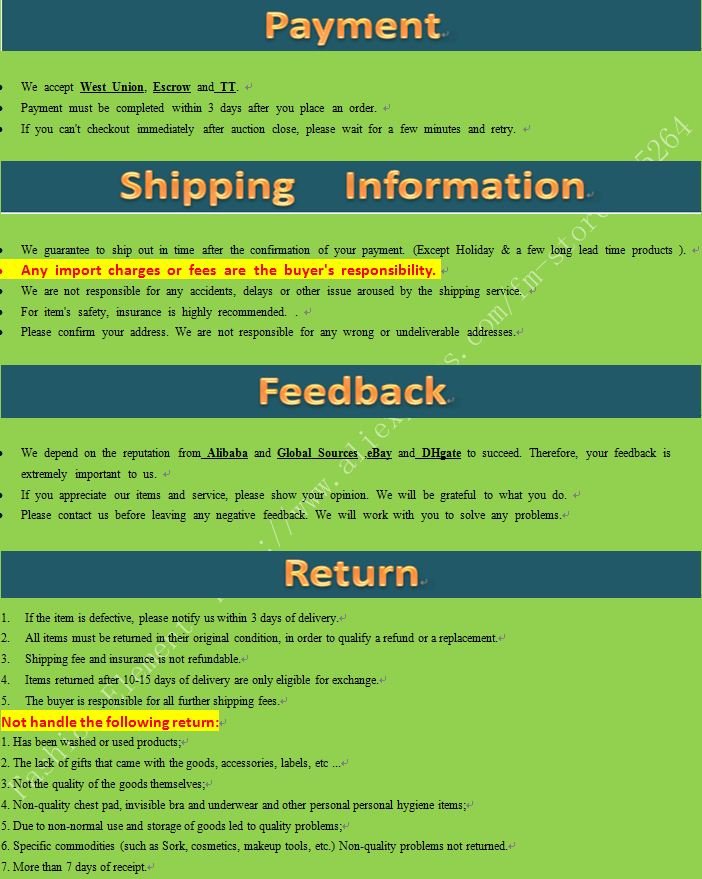 3-2 Payment & Shipping