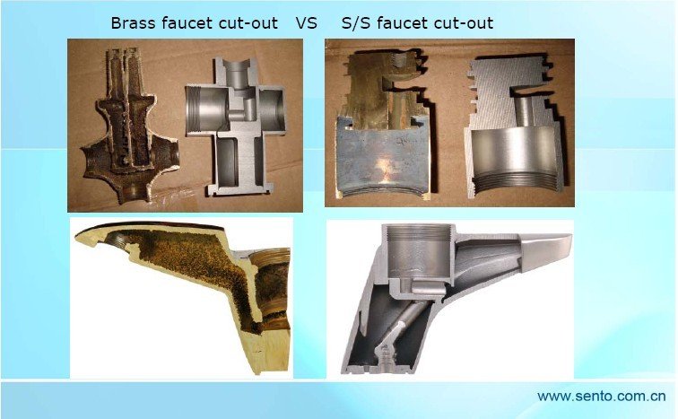 brass vs stainless steel faucet