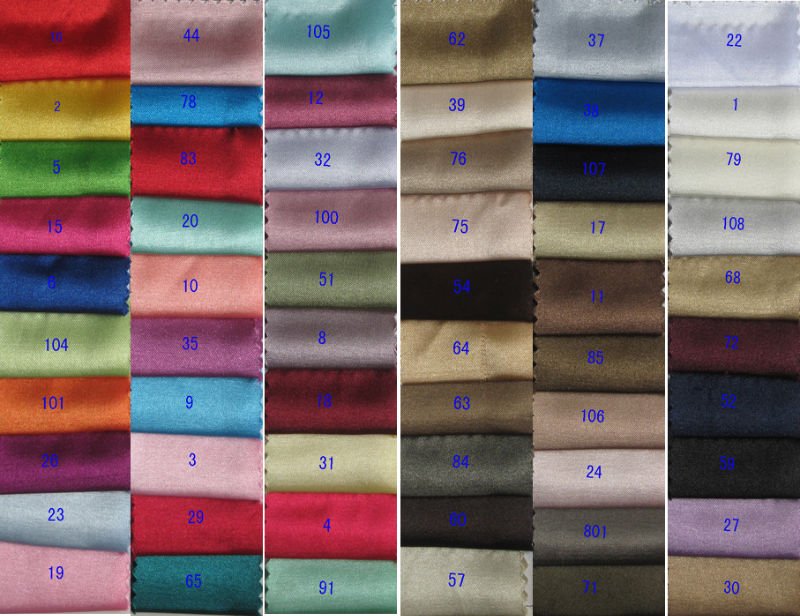 Elastic satin