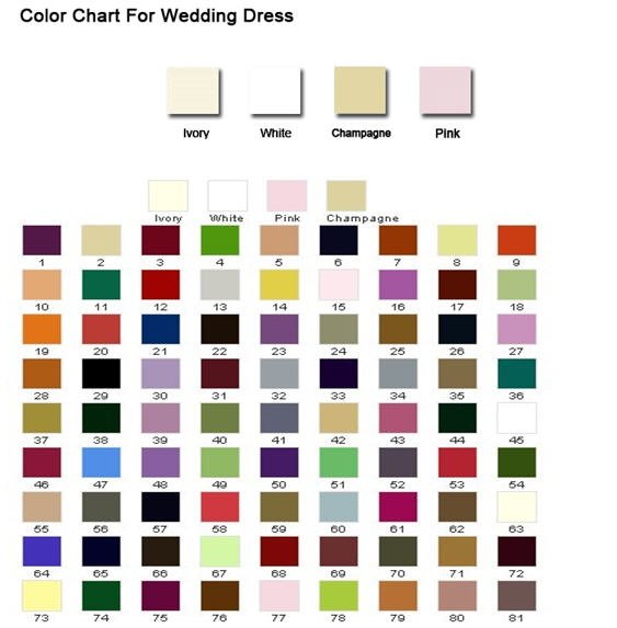 color chart 232