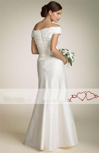 Princess A-Line Sleeveless Off-The-Shoulder Satin None Zipper Up Floor Length Wedding Dresses 01.jpg