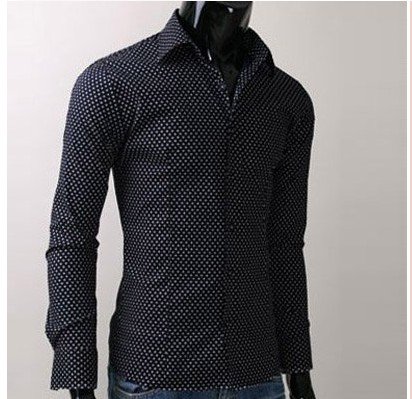 Mens Shirts Casual Slim Fit Stylish Mens Dress Shirts + Free Shipping 6.jpg