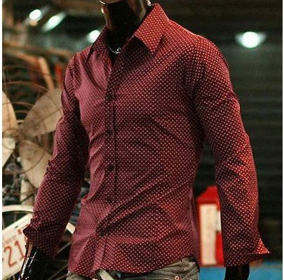 Mens Shirts Casual Slim Fit Stylish Mens Dress Shirts + Free Shipping 1.jpg
