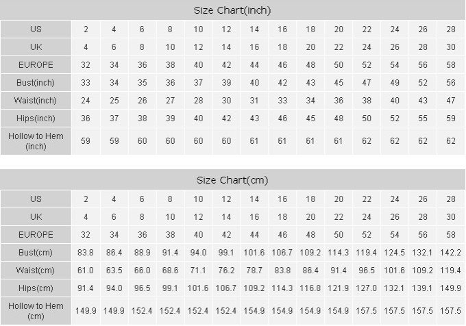 size Chart new