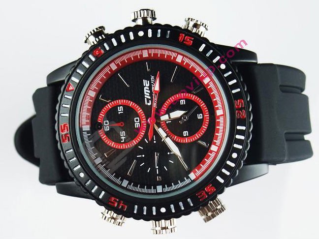 2010 New Design High Definition Waterproof Camera Watch