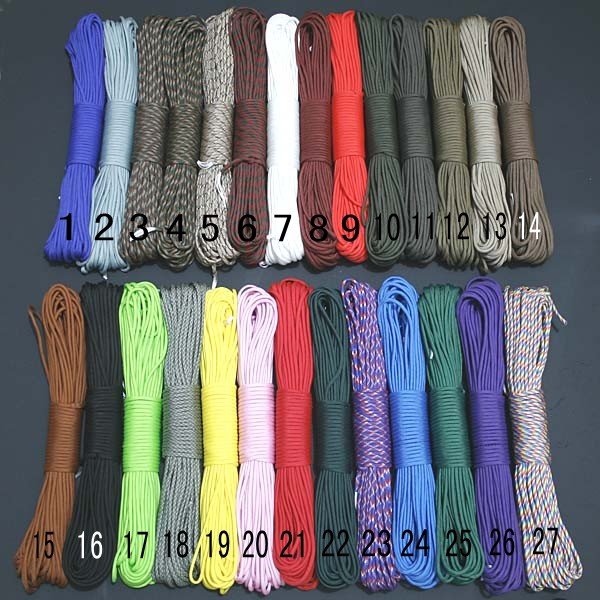 New 100 Feet Paracord 7strand Wholesale Free Ship