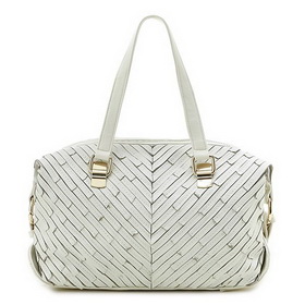 Ladies' Leather Shoulder Bag, Hobo Bag, Pure Color Apricot & White Elegant Fashion Bag #210001