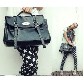 Black Women's Shoulder Bag Handbag Purse Tote Hobo B-88