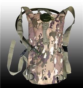US Army 3L CP Camo Hydration Backpack Water Bag A