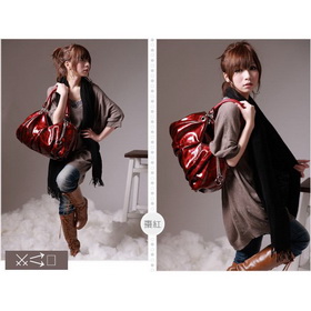 PU Leather Purse Shoulder Bag Hand Bag Handbag Hobo Tote Satchel Red/blue New Nwt Women Lady Fashion Popular