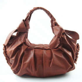 Free Shipping! 2 Pcs/lot Knotted Handle Hobo Bag,2 Colors for Your Reference,newest Design