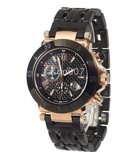 WATCH Mens Watches 47000G1 NEW GC ROSE GOLD STEEL CHRONOGRAPH HL