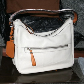 Excellent*Calfskin 'madison' Medium Hobo/257047 Handbag/light T0BACC0 Leather Trim/gift