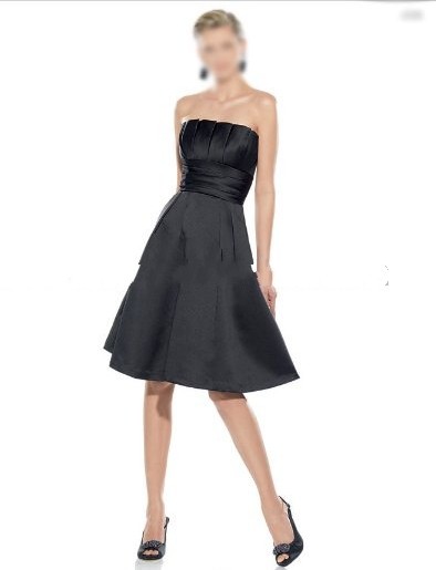 Bridesmaid Prom Dress Customize Satin Cool Dress Competitive Price