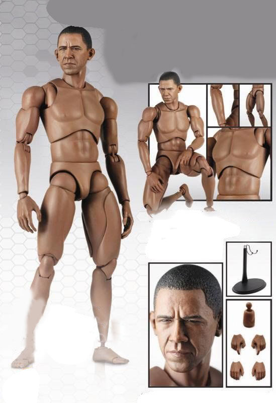 Retail Hot Toys 1:6 Barack Obama Truetype Figure Free Shipping(BR-01)