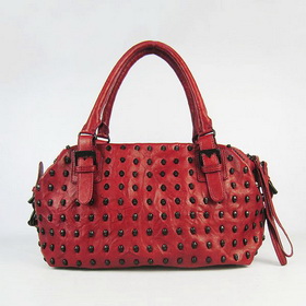 Wholesale&Retail,Free Shipping+Paypal Accepted, 2010 New Style Designer Leather Handbag/tote Bag/hobo Bag/shoulder Bag 1838 Red