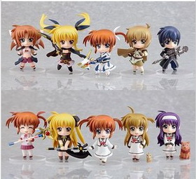 Ten Styles PVC With Different Tools Action Figure