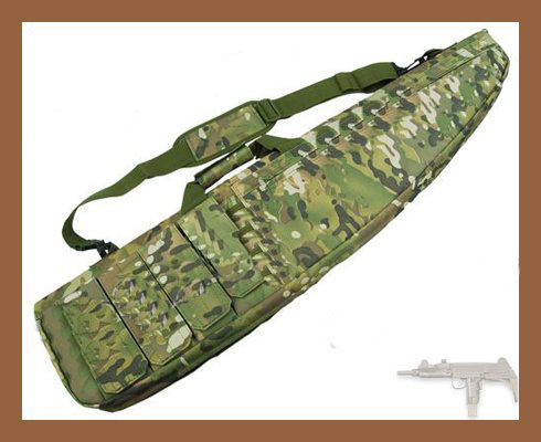 Airsoft 38'' AEG Sniper Shoulder Hand Bag for Shooting-Multicam