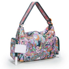 2010 New Arrive Lesportsac Artist In Residence Pianofuzz-Human Echoes Hobo Bag