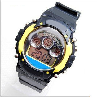 Free Shipping!Wholesale Children's Watch, 5 Pcs A Lot,students Scuba Diving +Alarm Clock ,Multifunctional Electronic Watch
