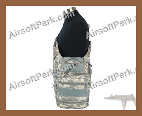 600D Molle Tactical Shoulder Strap Bag Pouch Backpack-ACU