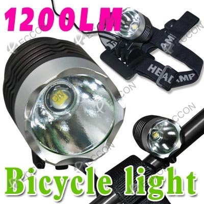 Bicycle Light 1200 Lum Led Bike Parts SSC-P7 Bike Lamp
