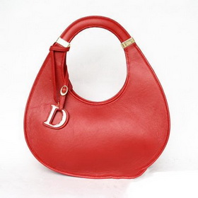 Red Leather Hobo