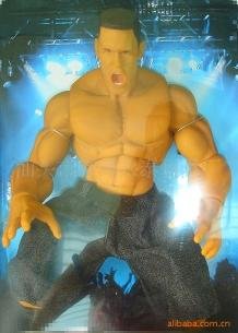 24*13.5*34(CM)WWE Man-puppet,Plastic Toys,TNA,boxing King,wrestling,gladiator,action Figure,toys,kid Toy Free Shipping