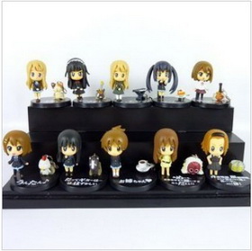 Anime PVC 10 Styles With Colourful Expressions Action Figure