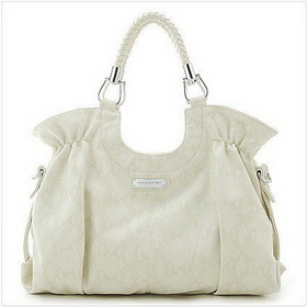 Vemo Women's PU Leather Handbag Hobo Bag White