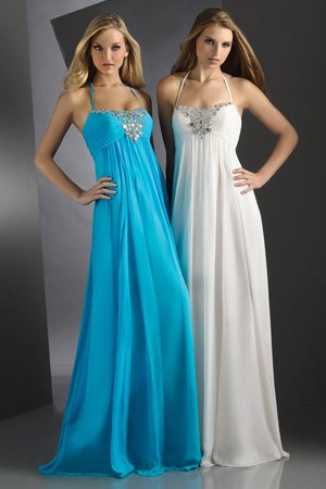 Custom-Made Halter Evening Dress Formal Party Dress Cheap