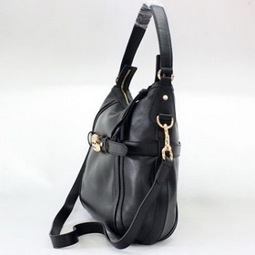 Excellent*Calfskin 'GG Running' Medium Hobo with Double G Hobo/247185 Handbag/gift