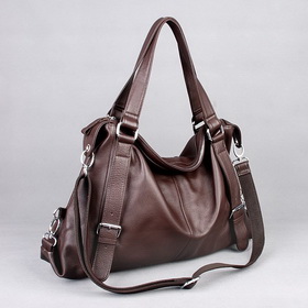 Real Cowhide Leather Hobo Bag A1800