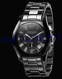 Brand New Men's AR-1400 Ceramica Ceramic Chronograph Watch,Color Black,Contact Seller to Get More Detail Photos