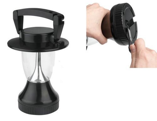 Solar Camping Light+12 Super Bright LEDS+solar & Hand Crank Lantern