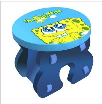 Spongebob Can Split Children Stool to Do Cushion