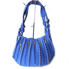 Studded Handbag, Hobo Bag, trendy Handbag, Pu Handbag