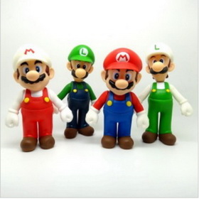 Four Styles PVC Super Mario Bros Action Figure