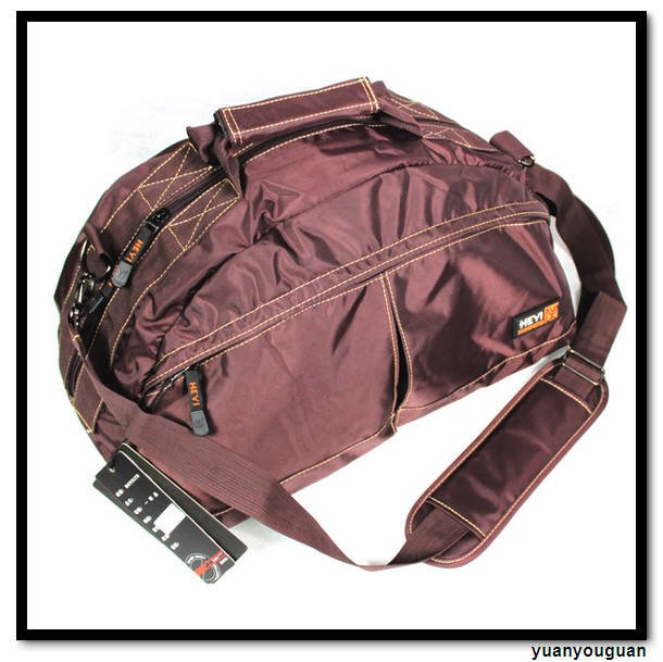 1680D Nylon Travel Bag Sport Duffle HAND BAG Travel Luggage Bag Coffee