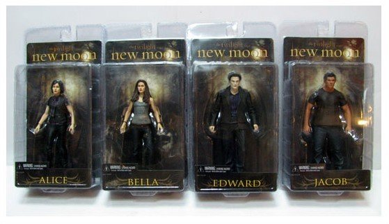 Action Figure,Moon Twilight,4 Dolls NECA Set+free Shipping EMS.wholesale&retail