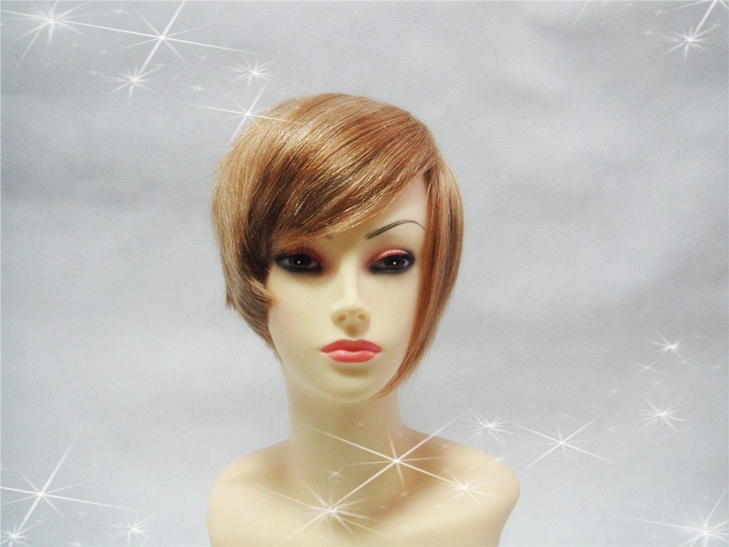 Guaranteed 100% Short Straight 100% Human Hair Wig,hign Quality Full Lace Wig,fashion Style,wholesale/retail