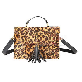 Wholesale &retail New Free Shipping Leopard Print Hobos with Tassel/shoulder Bags /clutches/ Satchel
