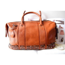 2010 New Brand Top Quality Genuine Sheep Pelt Leather Woman Hobo Handbag Tote Shoulder Bag Street Snap Rivet Bags