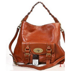 Free Shipping Best Selling Free Shipping New Arrival Alexa Hobo in Brown Soft Buffalo Leather Shoulder Bags