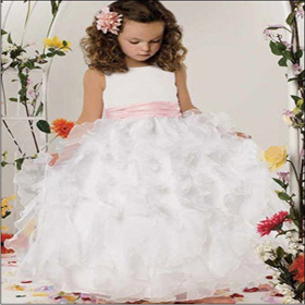 Special Flower Girl Dress Top Quality