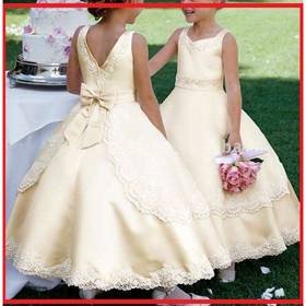 Free Shipping  Flower Girl Dress
