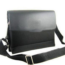 New Men&apos;s Briefcase, Handbag,Shoulder Bag,Purse=27 Black 100%Authentic, Brand