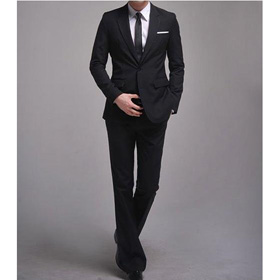 Free Shipping / Men's Wedding Dress / Gown Men Slim / Korean Service Slim Suits Best Man / Sportsman Must-paragraph Suit